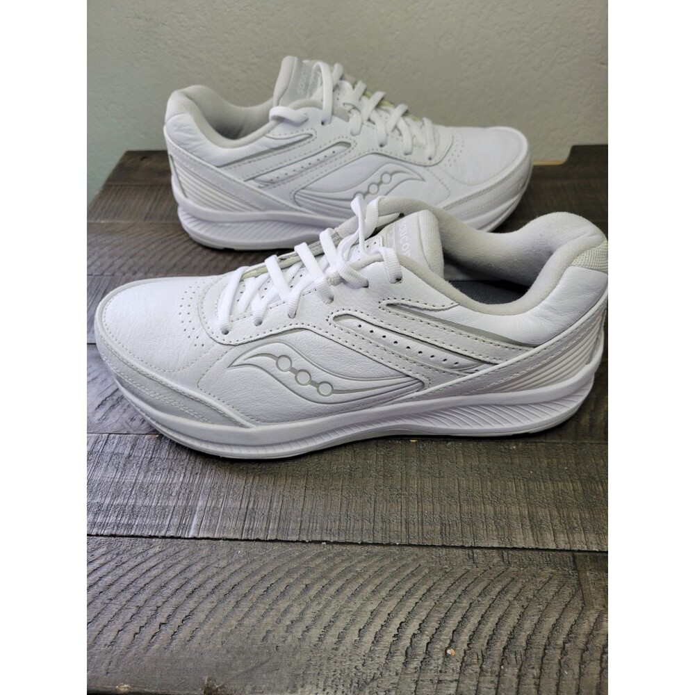 Saucony Women's Echelon Walker 3 White Shoes S50200-1 Size 8.5
